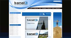 Desktop Screenshot of kanal3.tv